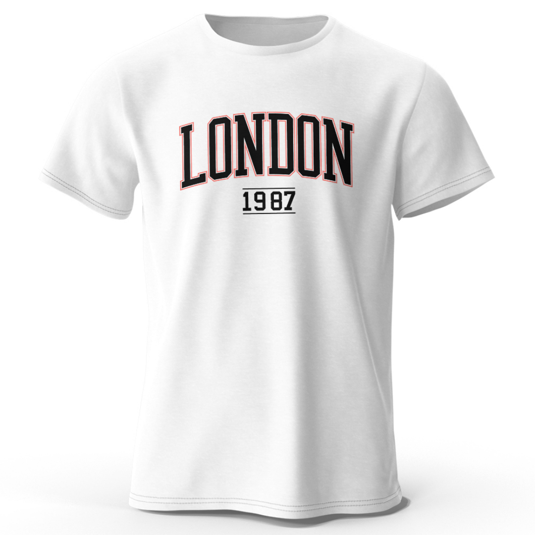 Street Fashion London - Men Women Classic London 1987 Varsity
