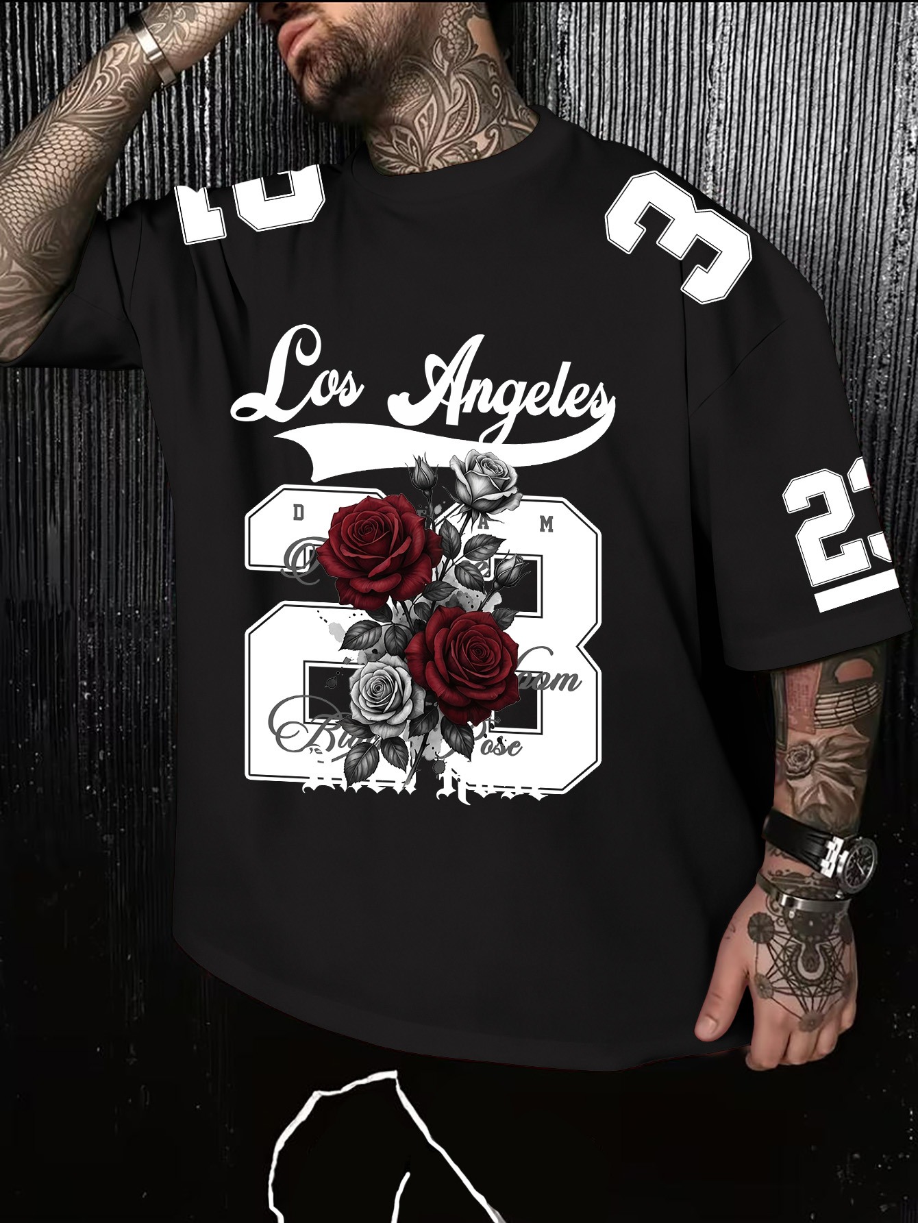 Men's American Retro Los Angel – обзор и цена Street Fashion Los Angeles