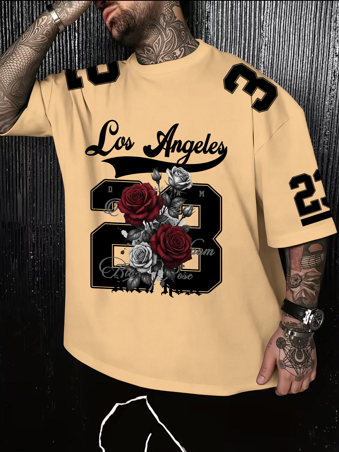 Men's American Retro Los Angel – обзор и цена Street Fashion Los Angeles