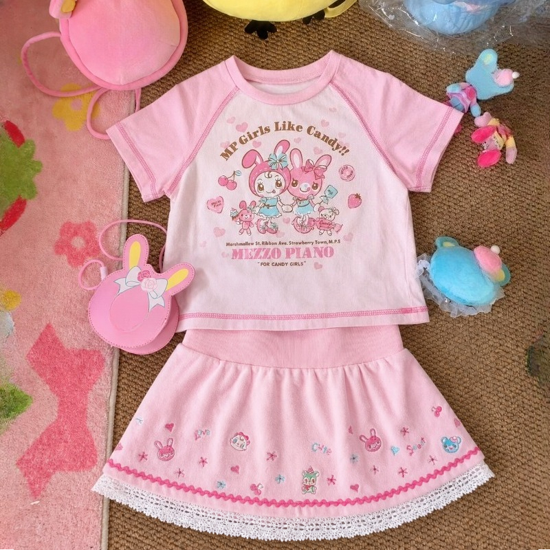 Vintage Kawaii Cute Short Slee – обзор и цена Street Fashion Us