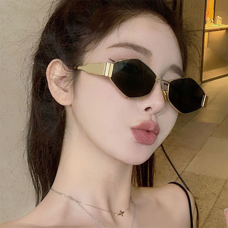 Hexagon Polygon Sunglasses Vin – обзор и цена Street Fashion Vintage