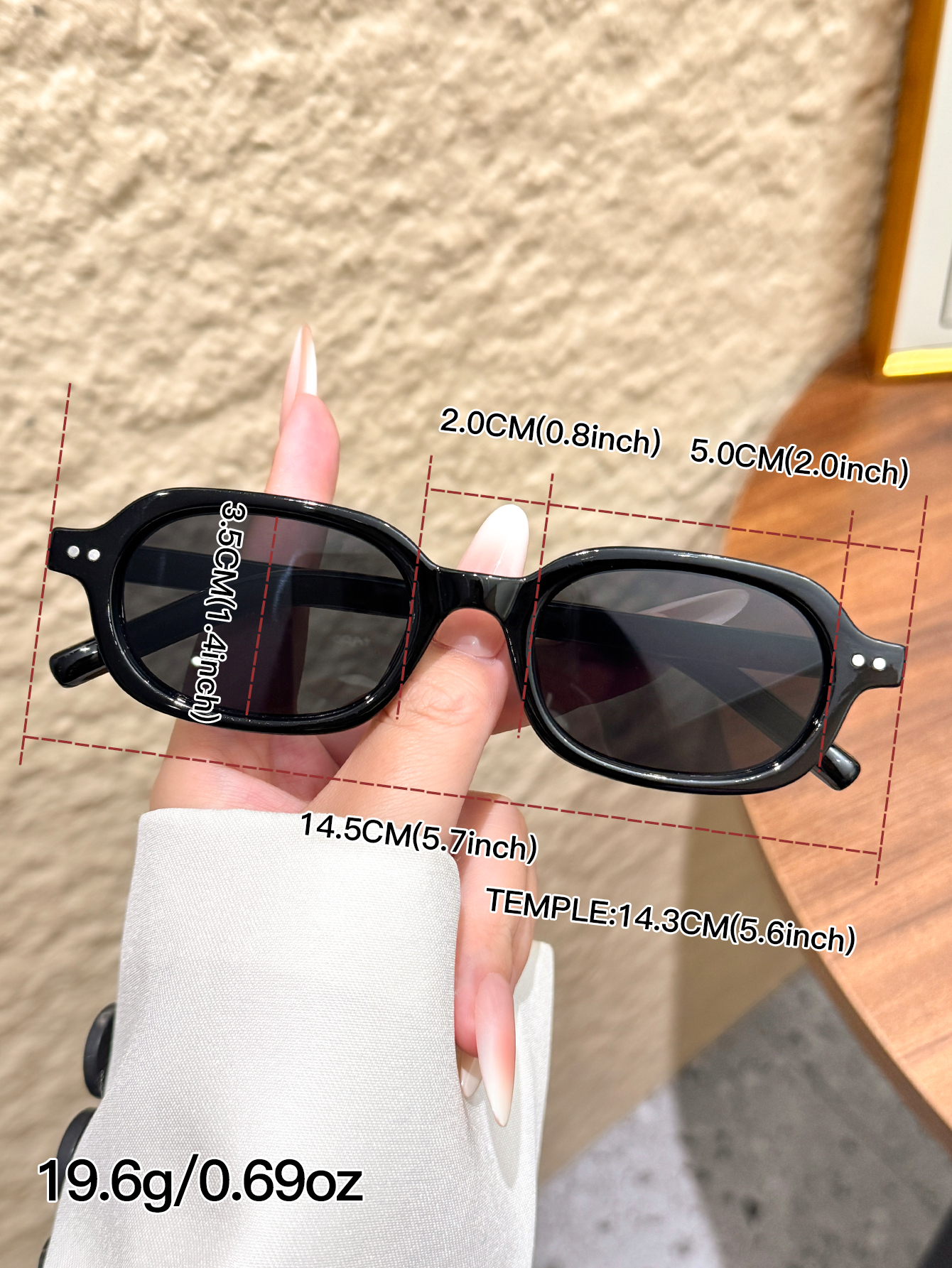 2Pcs Retro Square & Oval Frame – обзор и цена Parade Fashion Street