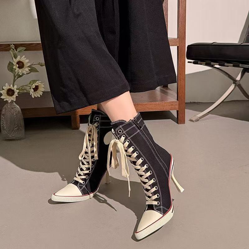 Y2K Girl's Shoes Designer High – обзор и цена Street Fashion Designer