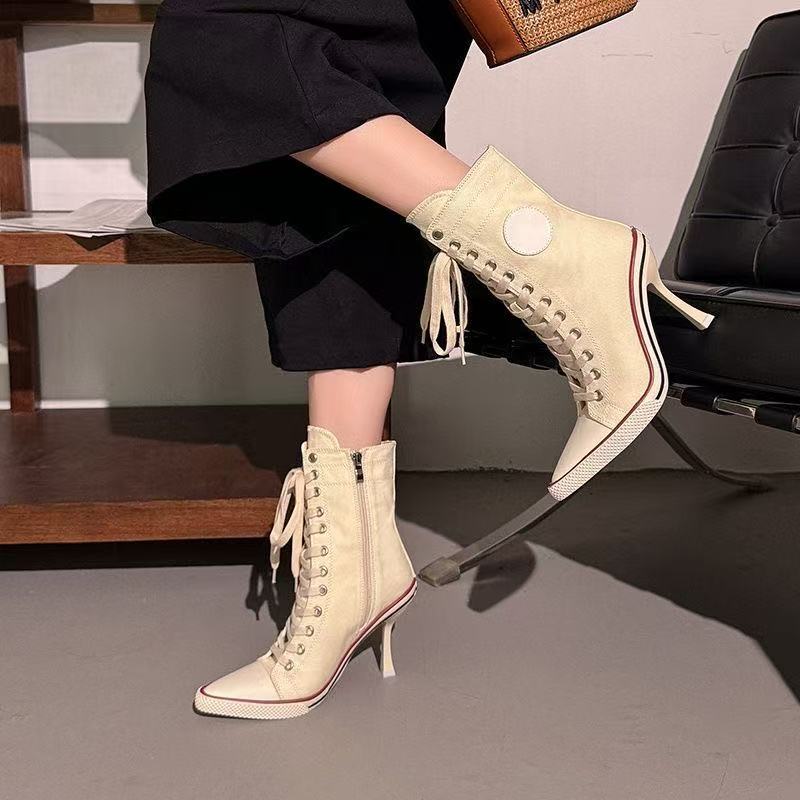 Y2K Girl's Shoes Designer High – обзор и цена Street Fashion Designer