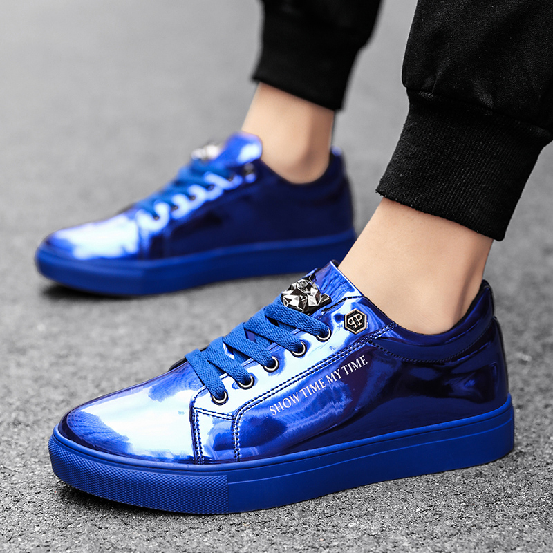 Luxury Men Casual Sneakers Blu – обзор и цена Street Fashion Walking