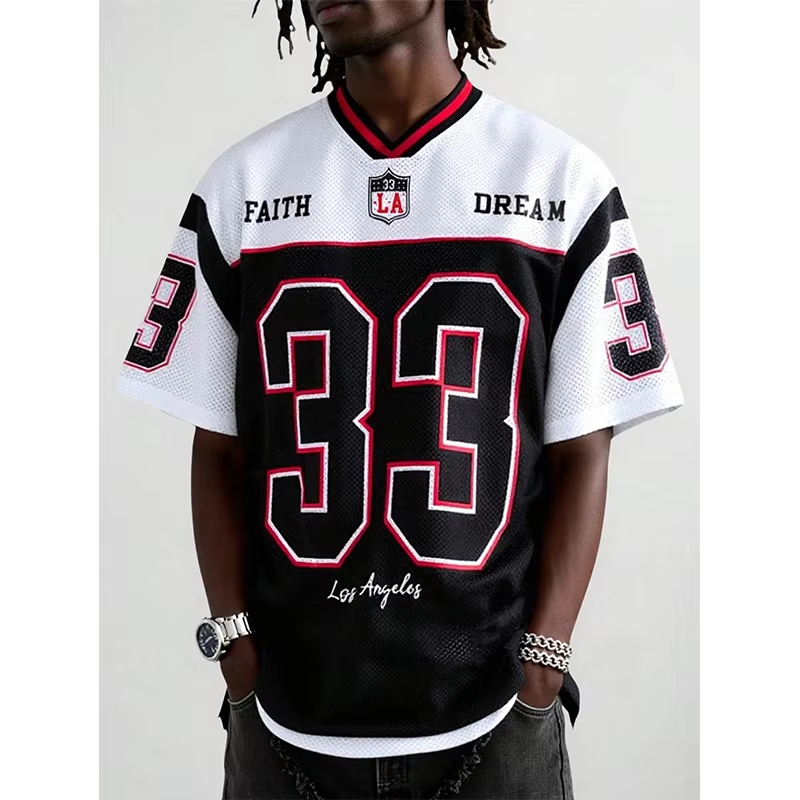 2026 Jersey Men T-Shirt Wide V – обзор и цена Street Fashion Los Angeles
