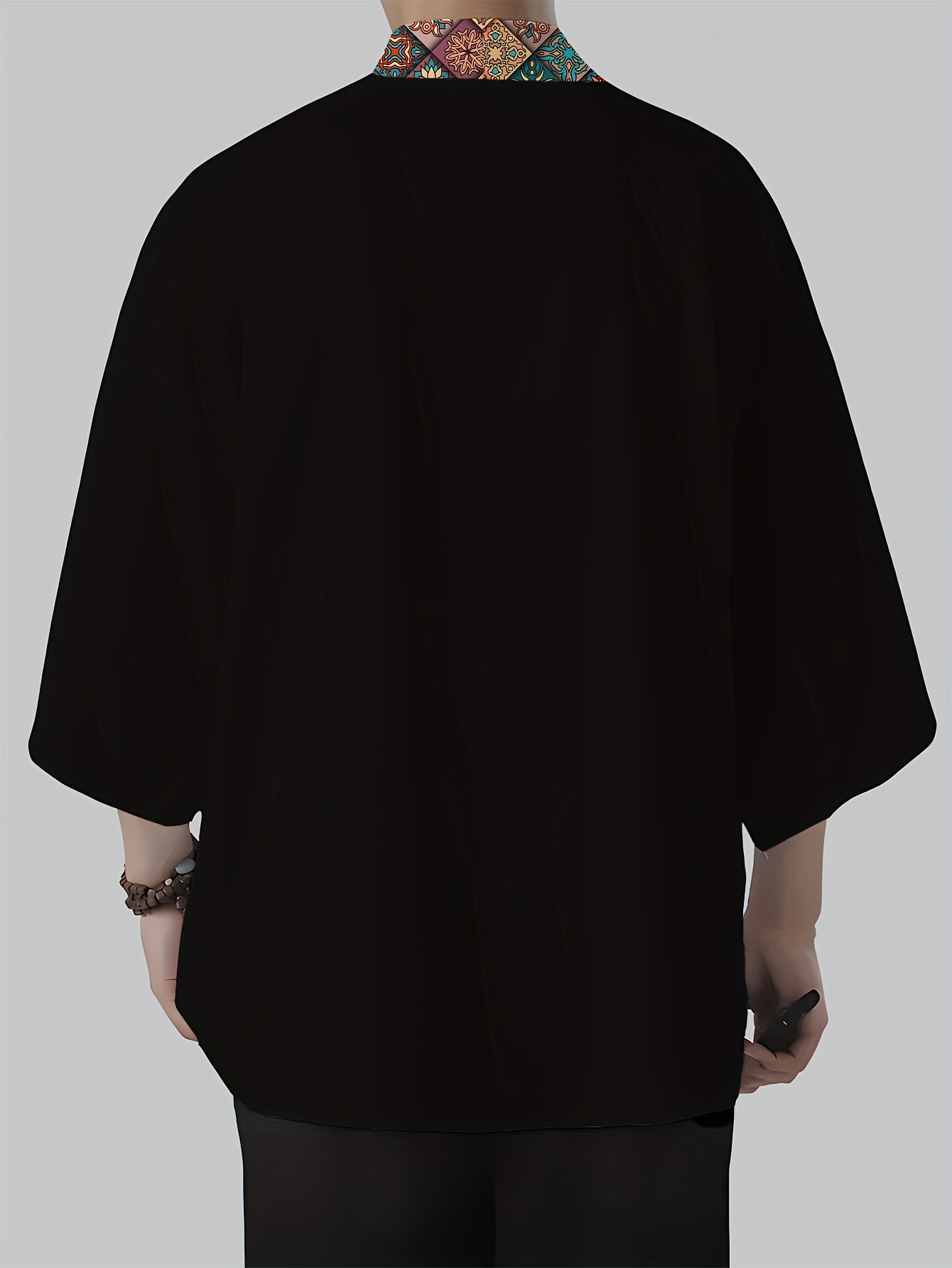 2026 Summer Men's Kimono 3D Pr – обзор и цена Street Fashion Designer