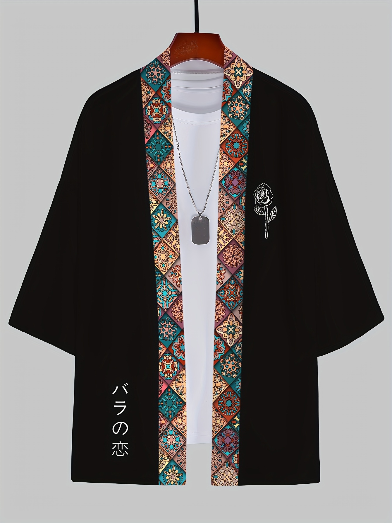 2026 Summer Men's Kimono 3D Pr – обзор и цена Street Fashion Designer