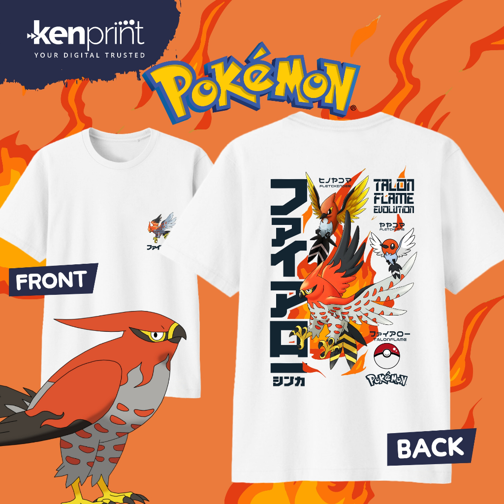 Anime Pokémon Fletchling Evolu – обзор и цена Street Fashion Evolution