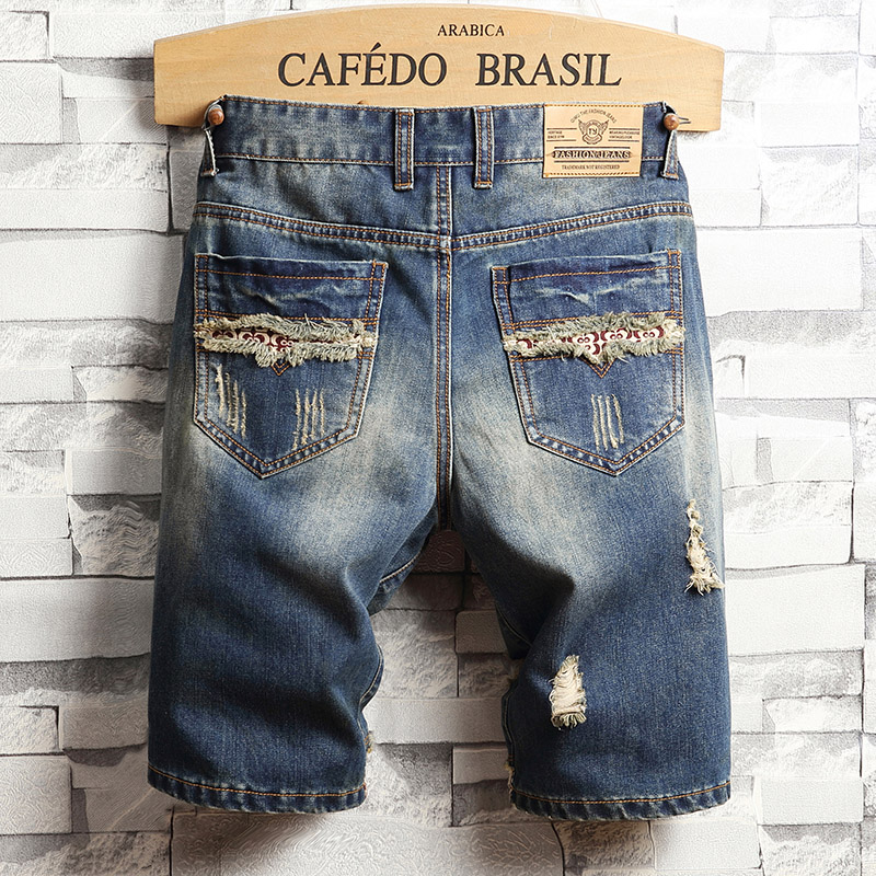 Ripped Hip-hop Denim Shorts Me – обзор и цена Street Fashion Art