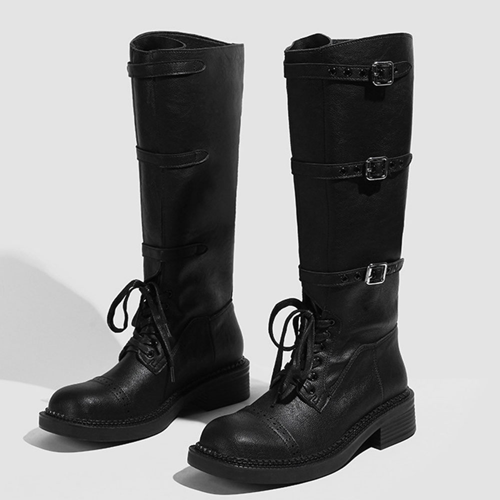 Women's Knee High Boots Vintag – обзор и цена Street Fashion Vintage