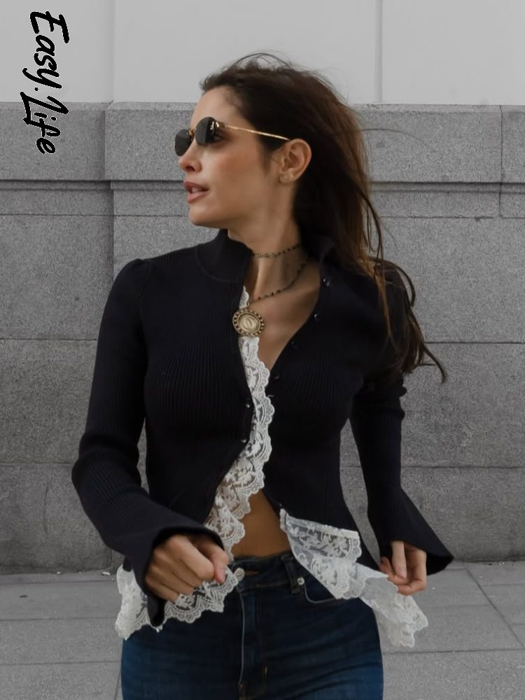 Women Lace Solid Stand Neck Bu – обзор и цена Street Fashion Winter 2026