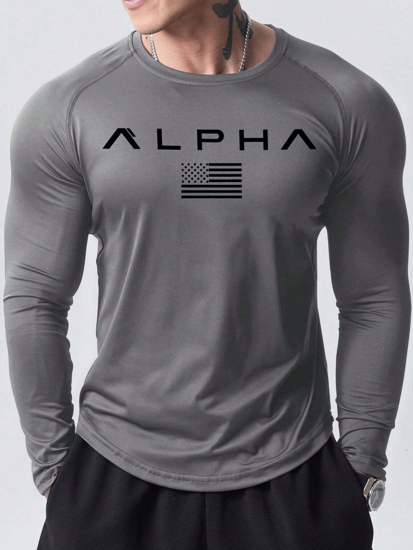 New men's long-sleeved T-shirt – обзор и цена Street Fashion Us