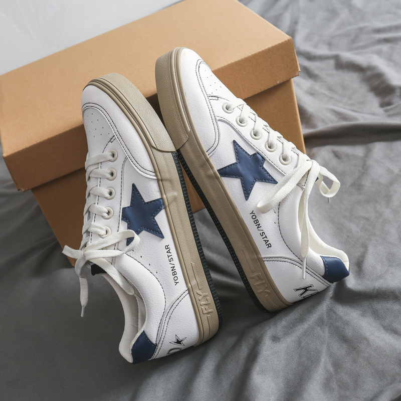 Retro White Star Skate Shoes 2 – обзор и цена Street Fashion Walking