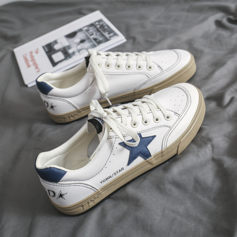 Retro White Star Skate Shoes 2 – обзор и цена Street Fashion Walking