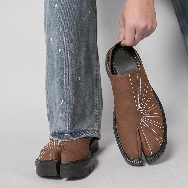Fashion Leather Mules Slip on  – обзор и цена Street Fashion Vintage