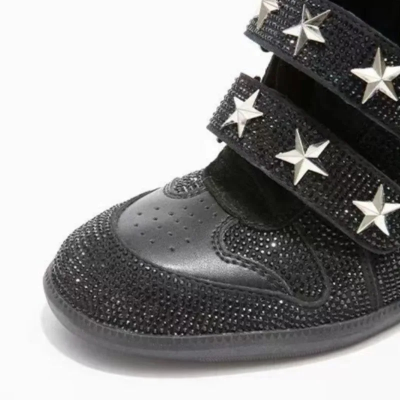Women’s Rhinestone Ankle Boots – обзор и цена Street Fashion Walking