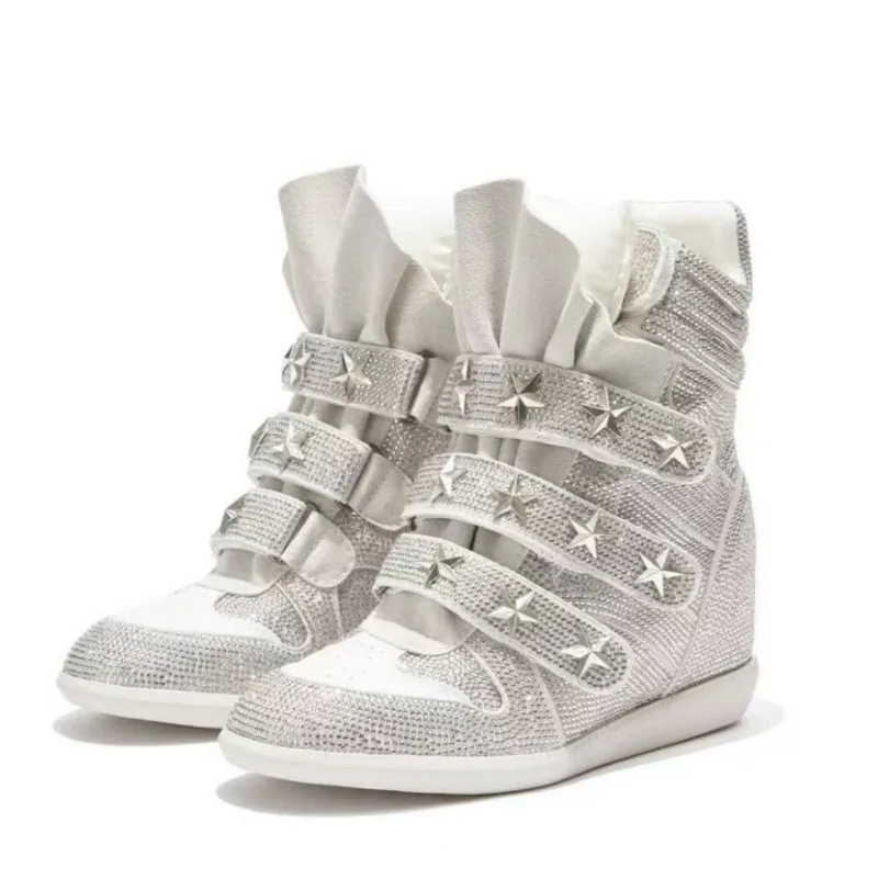 Women’s Rhinestone Ankle Boots – обзор и цена Street Fashion Walking