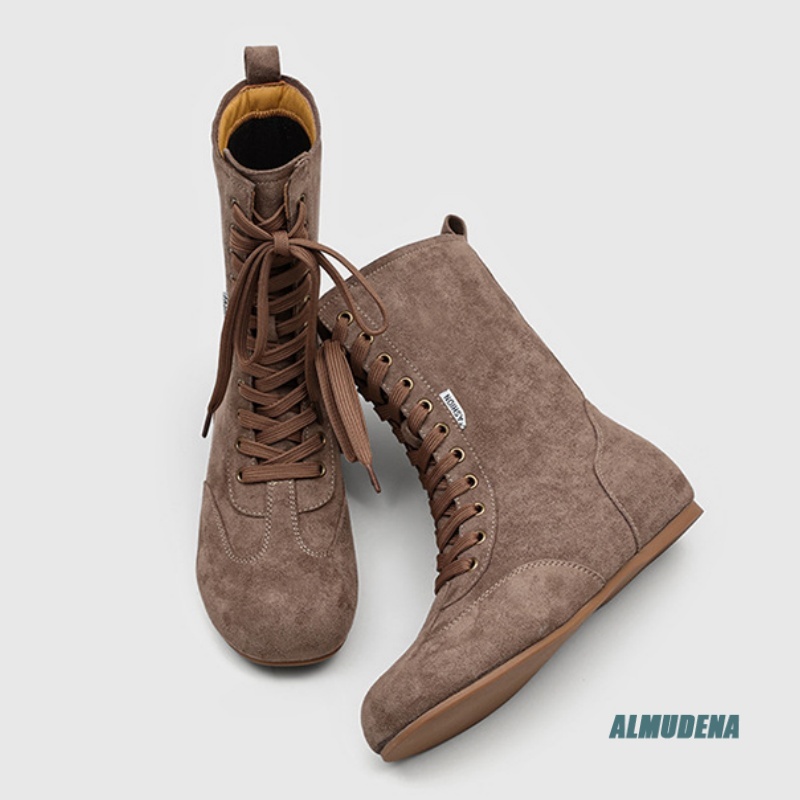 Men's Suede Mid-Calf Lace-Up B – обзор и цена Street Fashion Winter 2026