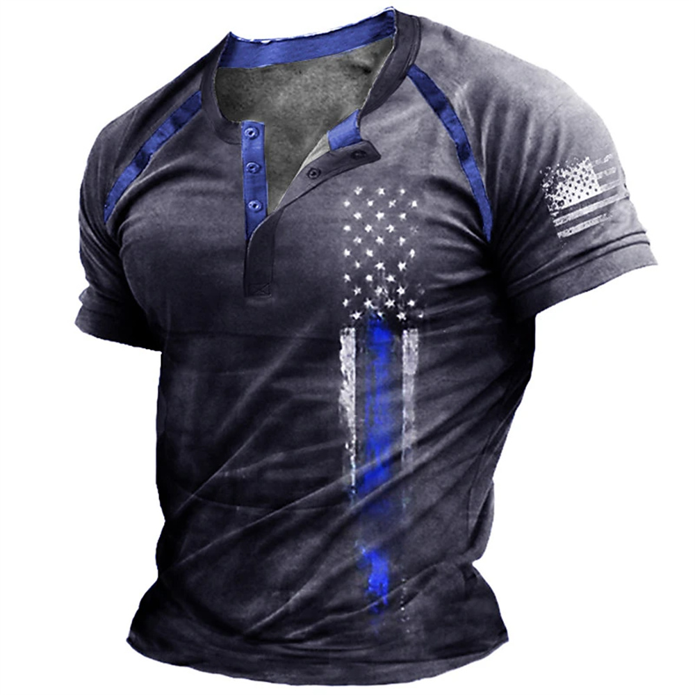 Funny 3D American Flag Print M – обзор и цена Street Fashion Vintage