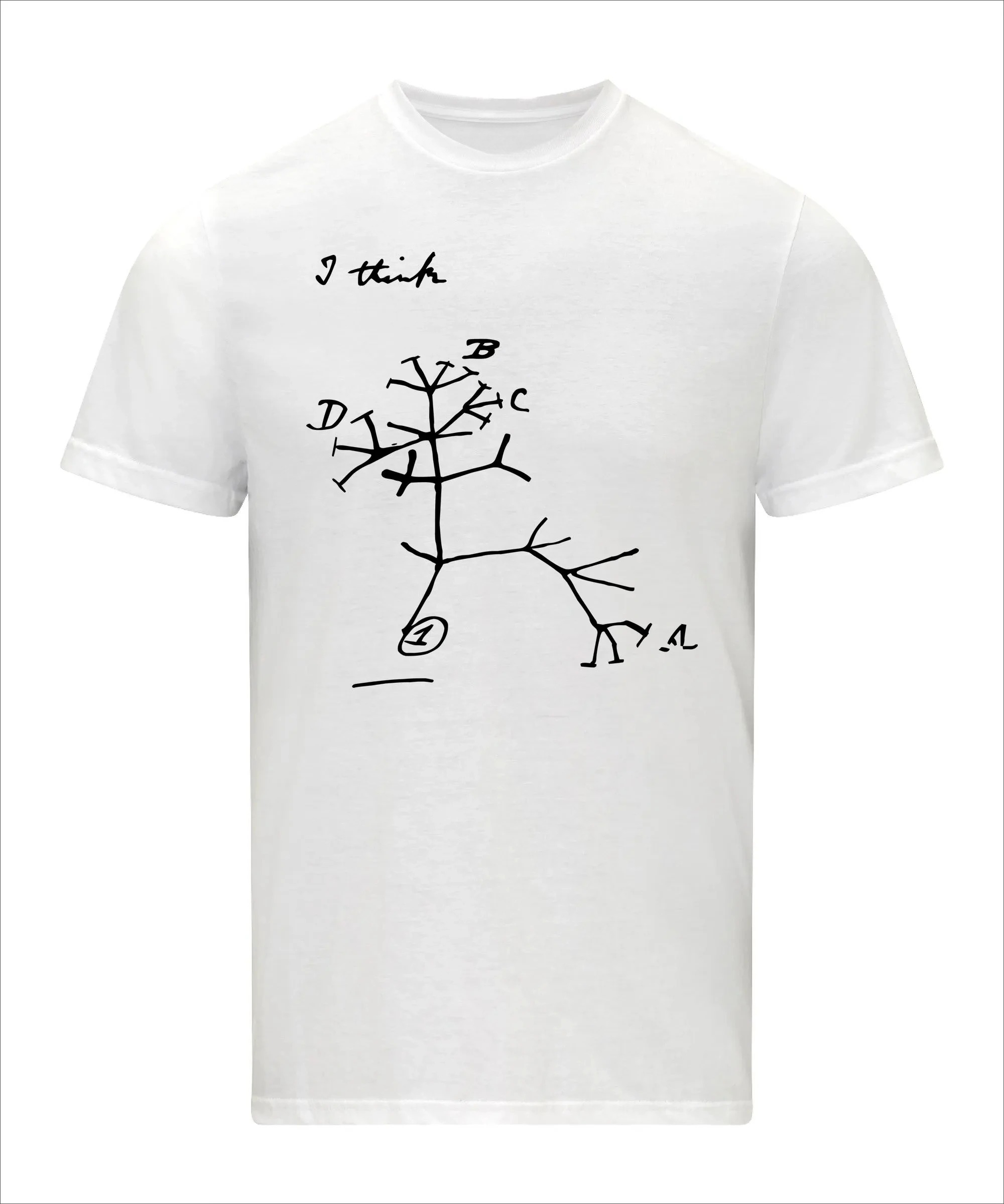 Darwin Tree of Life T Shirt Wh – обзор и цена Street Fashion Evolution