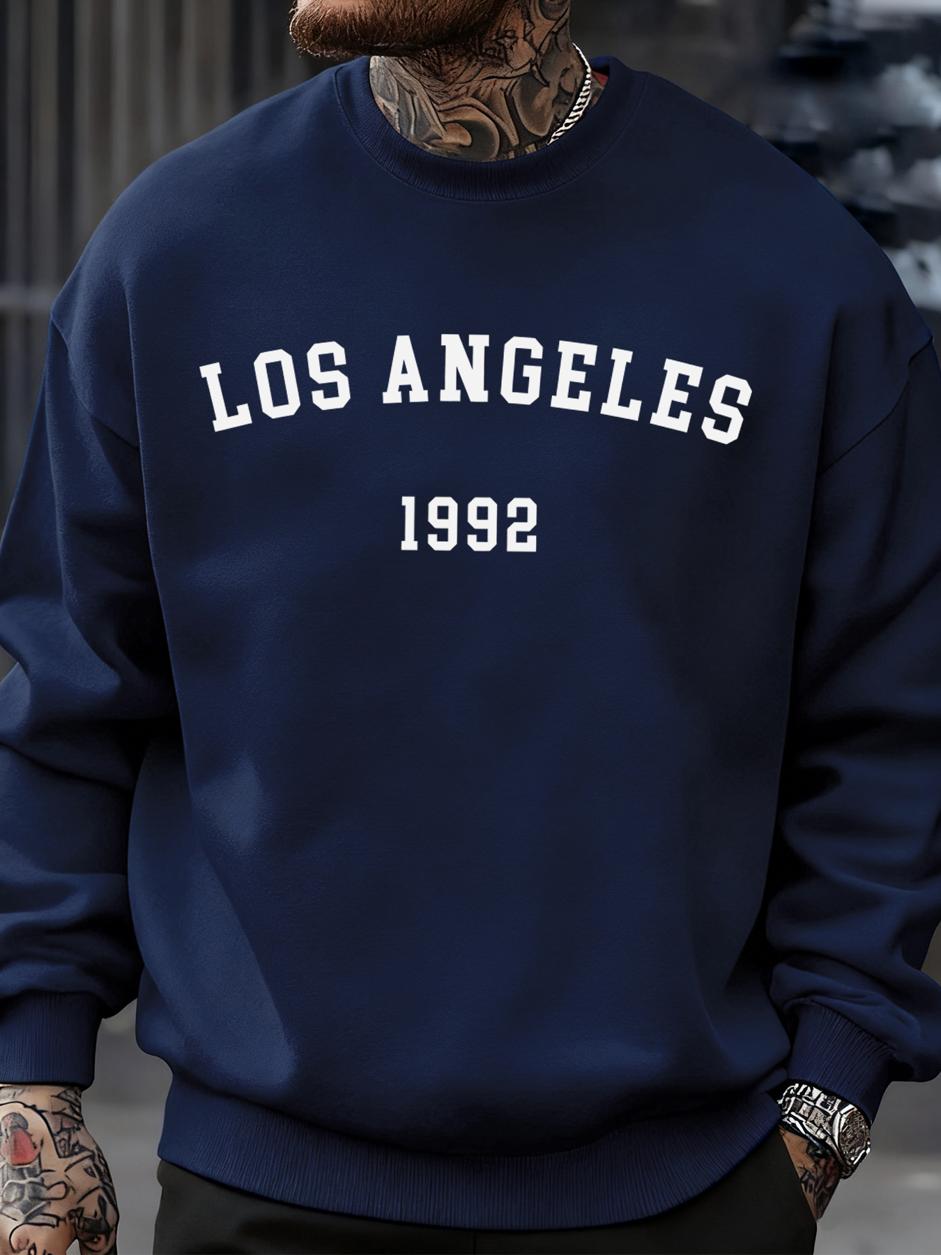 Los Angeles 1992 Letter Print  – обзор и цена Street Fashion Los Angeles