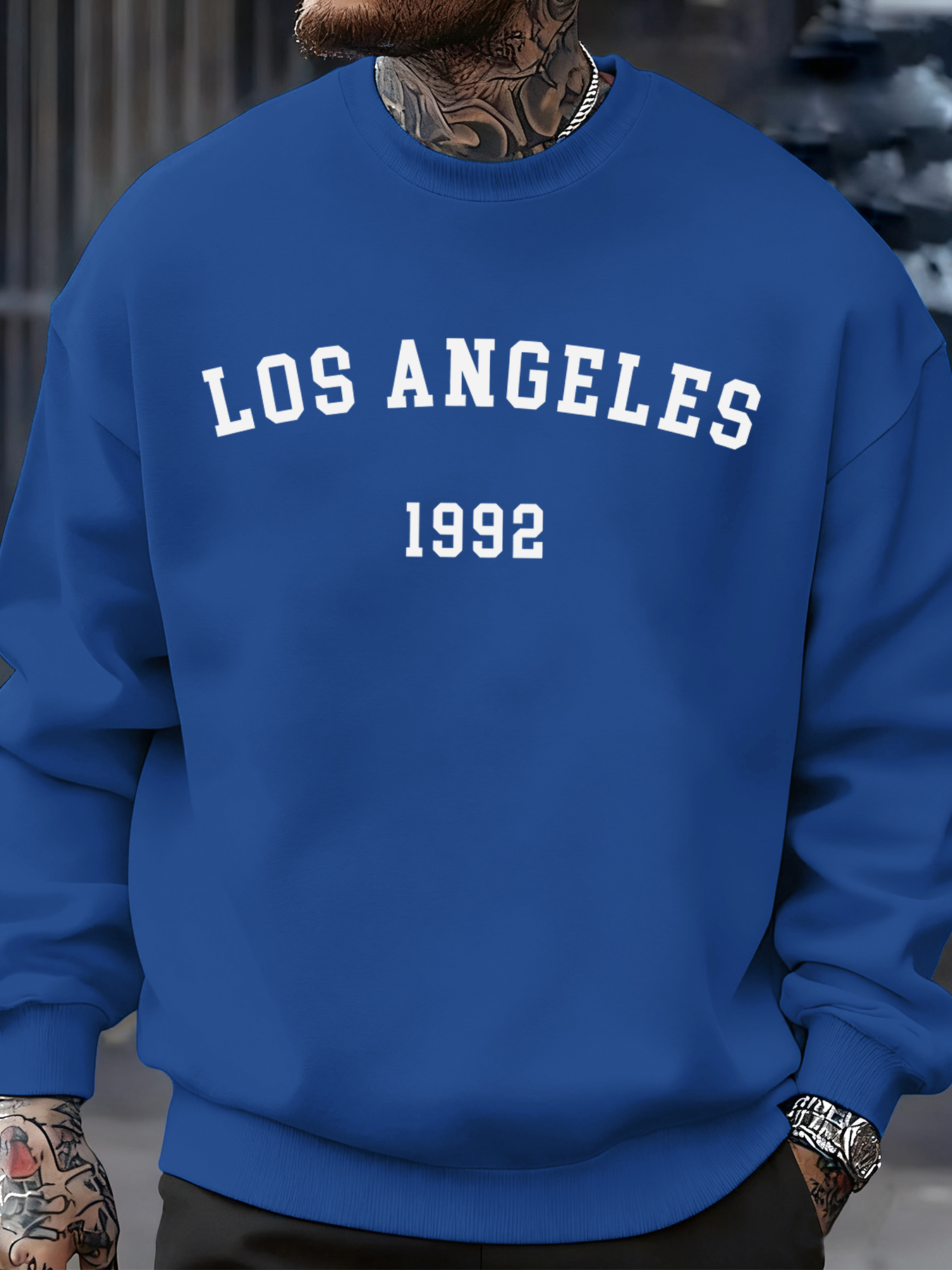Los Angeles 1992 Letter Print  – обзор и цена Street Fashion Los Angeles