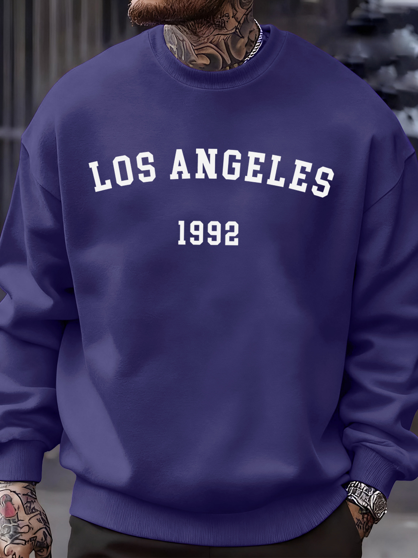 Los Angeles 1992 Letter Print  – обзор и цена Street Fashion Los Angeles