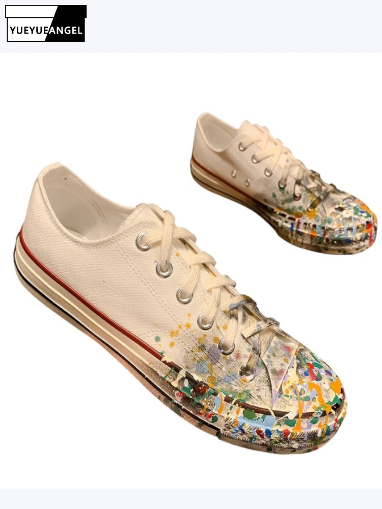 Womens Spring New Lace-Up Pain – обзор и цена Street Fashion Shoes