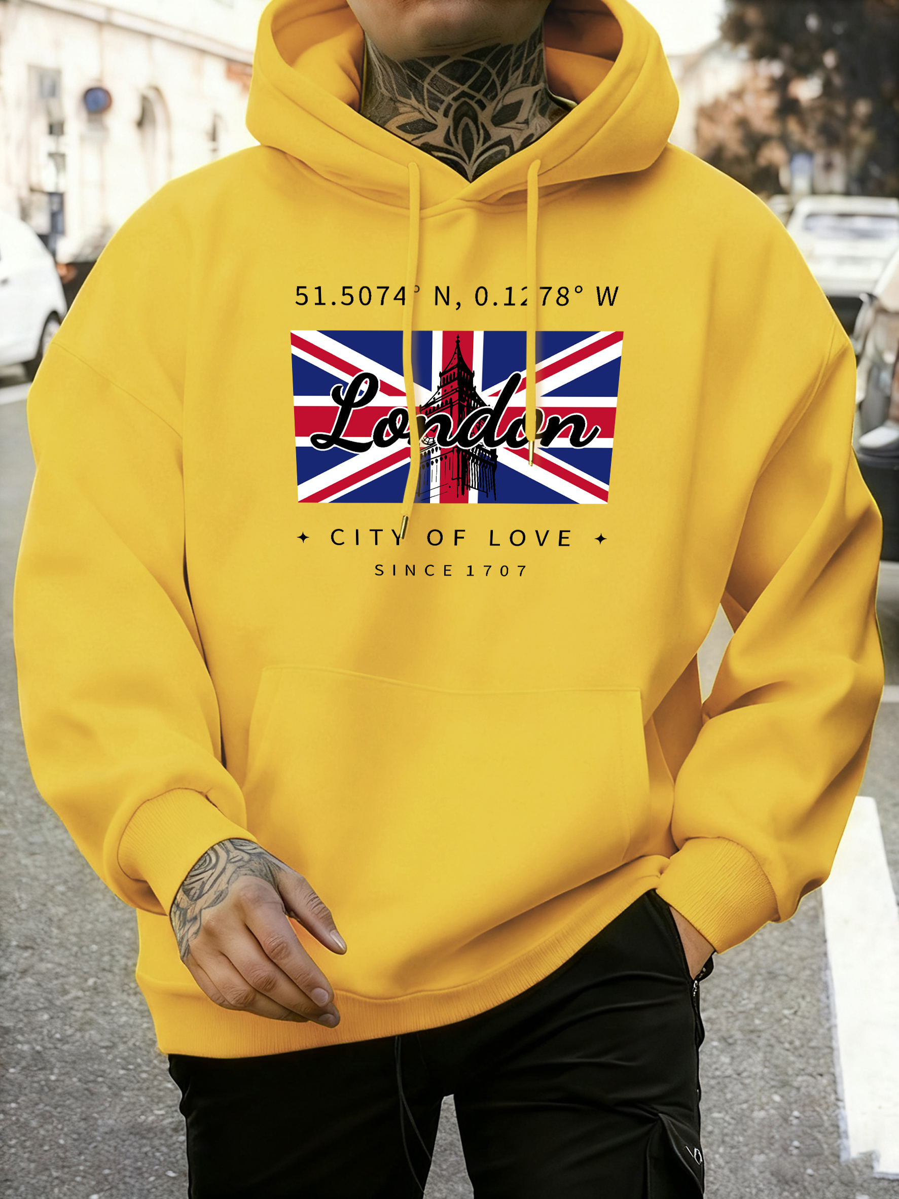 London City Of Love Flag Print – обзор и цена Street Fashion London