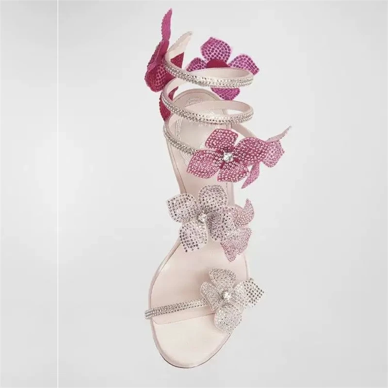 Eilyken Sexy CRYSTAL Flower Th – обзор и цена Street Fashion Shoes