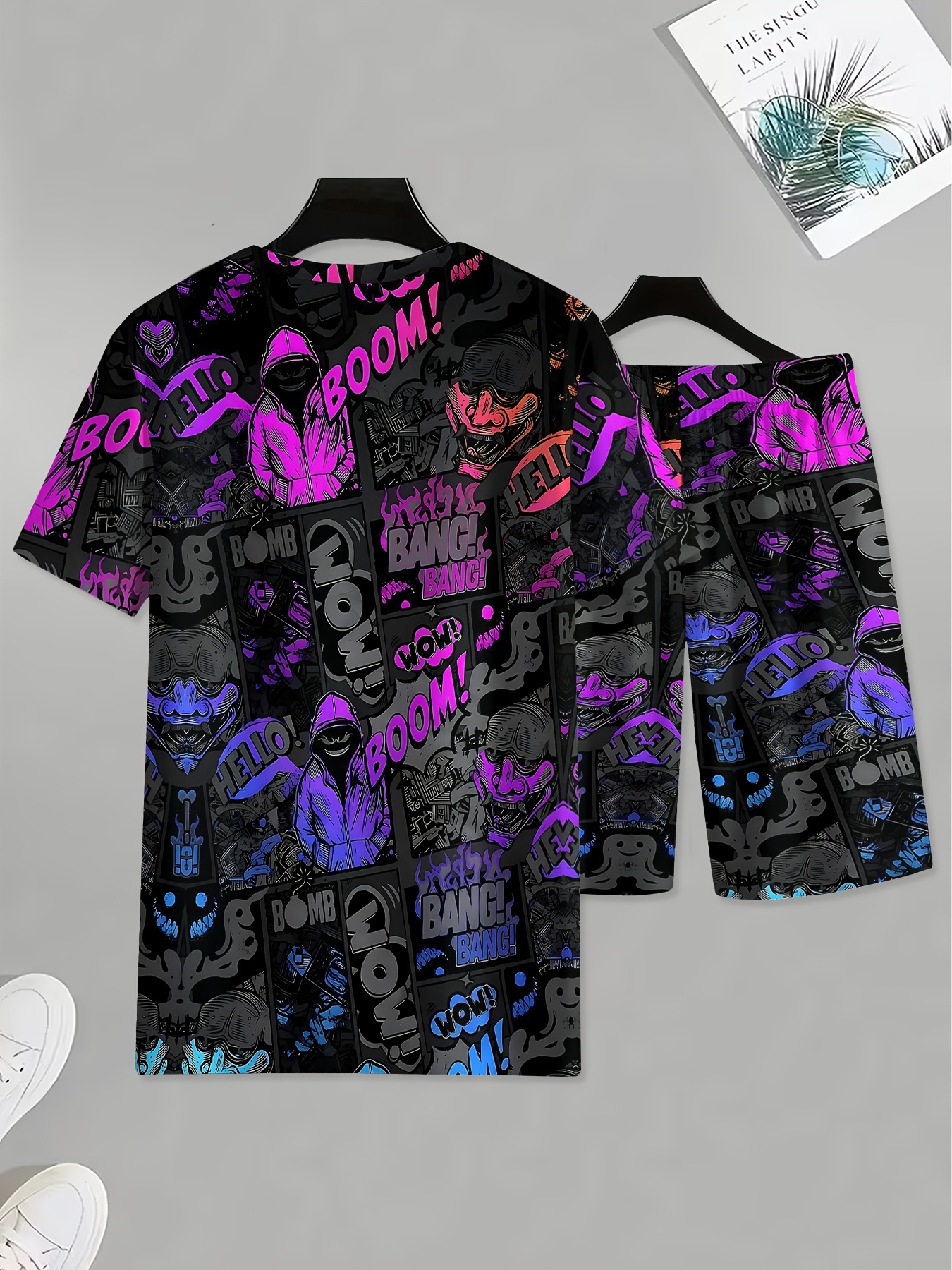 2026 Summer New Men's Short-Sl – обзор и цена Street Fashion Designer