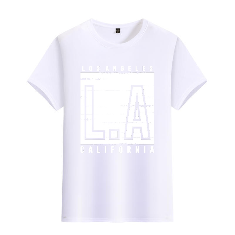 Men's Black Round-Neck Short-S – обзор и цена Street Fashion Los Angeles