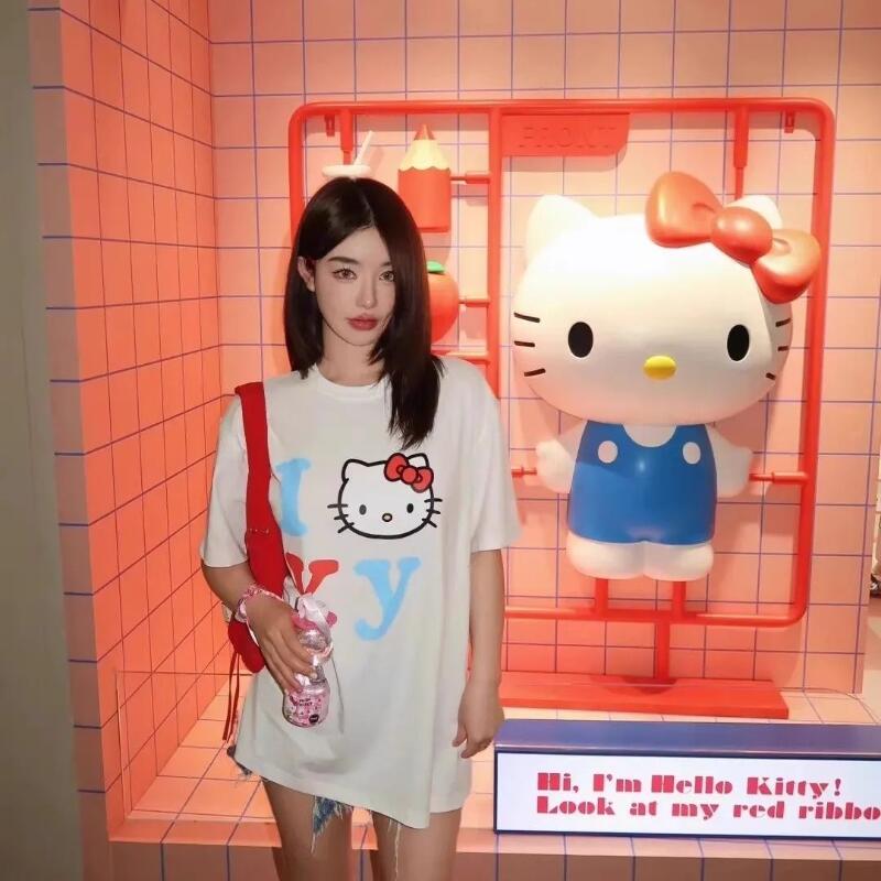 Short-Sleeved Sanrio Summer Pu – обзор и цена Street Fashion Us