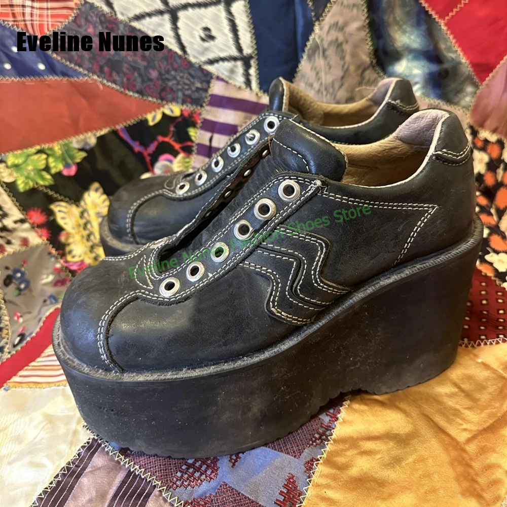 Y2K Platform Wedge Fashion Pum – обзор и цена Street Fashion Vintage