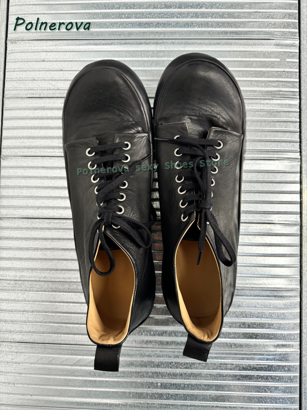 Cocked Round Toe Lace Up Loafe – обзор и цена Street Fashion Shoes