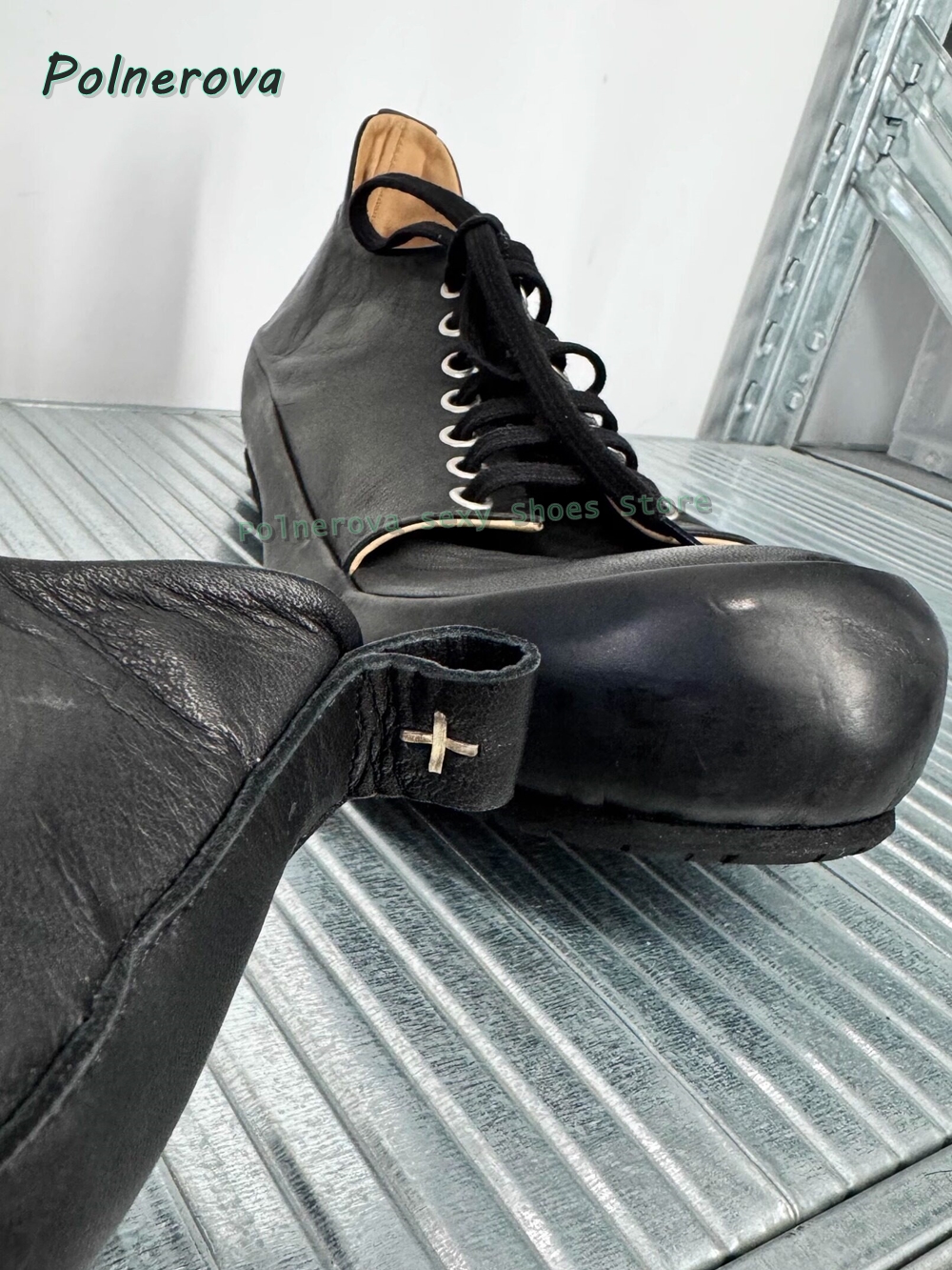 Cocked Round Toe Lace Up Loafe – обзор и цена Street Fashion Shoes