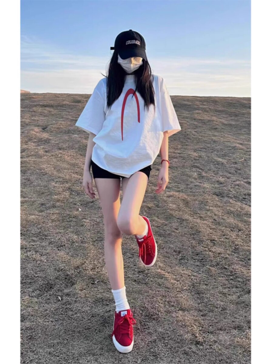 White Cotton American Retro Hi – обзор и цена Street Fashion Walking