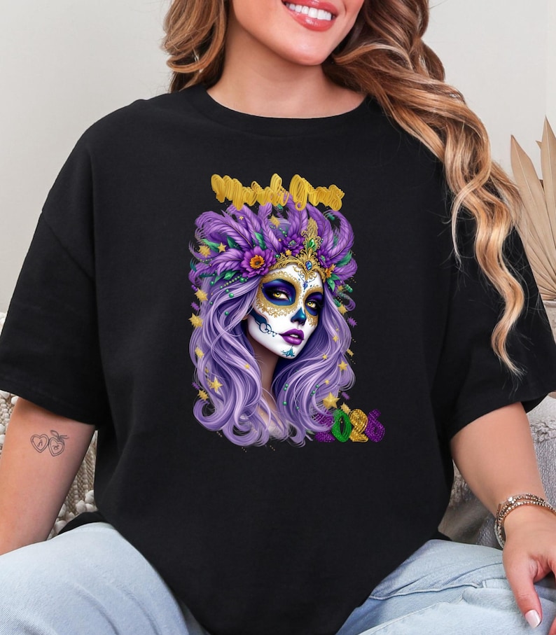 Mardi Gras Lady 2026 Shirt Pur – обзор и цена Parade Fashion Street
